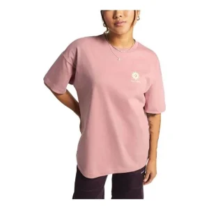 (WMNS) Converse Floral Graphic Crew Tee Asia Sizing 'Pink' 10025213-A03