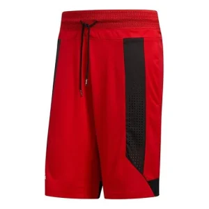 adidas C365 Short Basketball Shorts For Men Light-Red ED8389