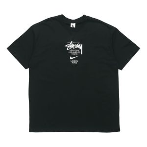 Nike x Stussy Crossover Round Neck Pullover T-Shirt Asia Sizing 'Black' DD3342-010