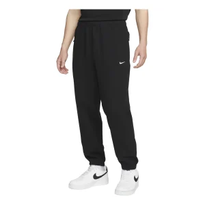 Nike Solo Swoosh French Terry Trousers 'Black' DX0816-010