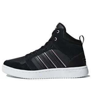 (WMNS) adidas Cloudfoam Super Hoops Mid 'Black' DB0307