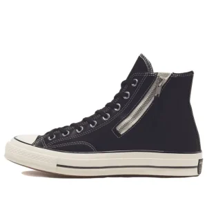Converse Chuck 70 Side Zip Hi 'Black Egret' 166721C