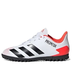 (GS) adidas Predator 20.4 TF 'White Red Black' EG0933