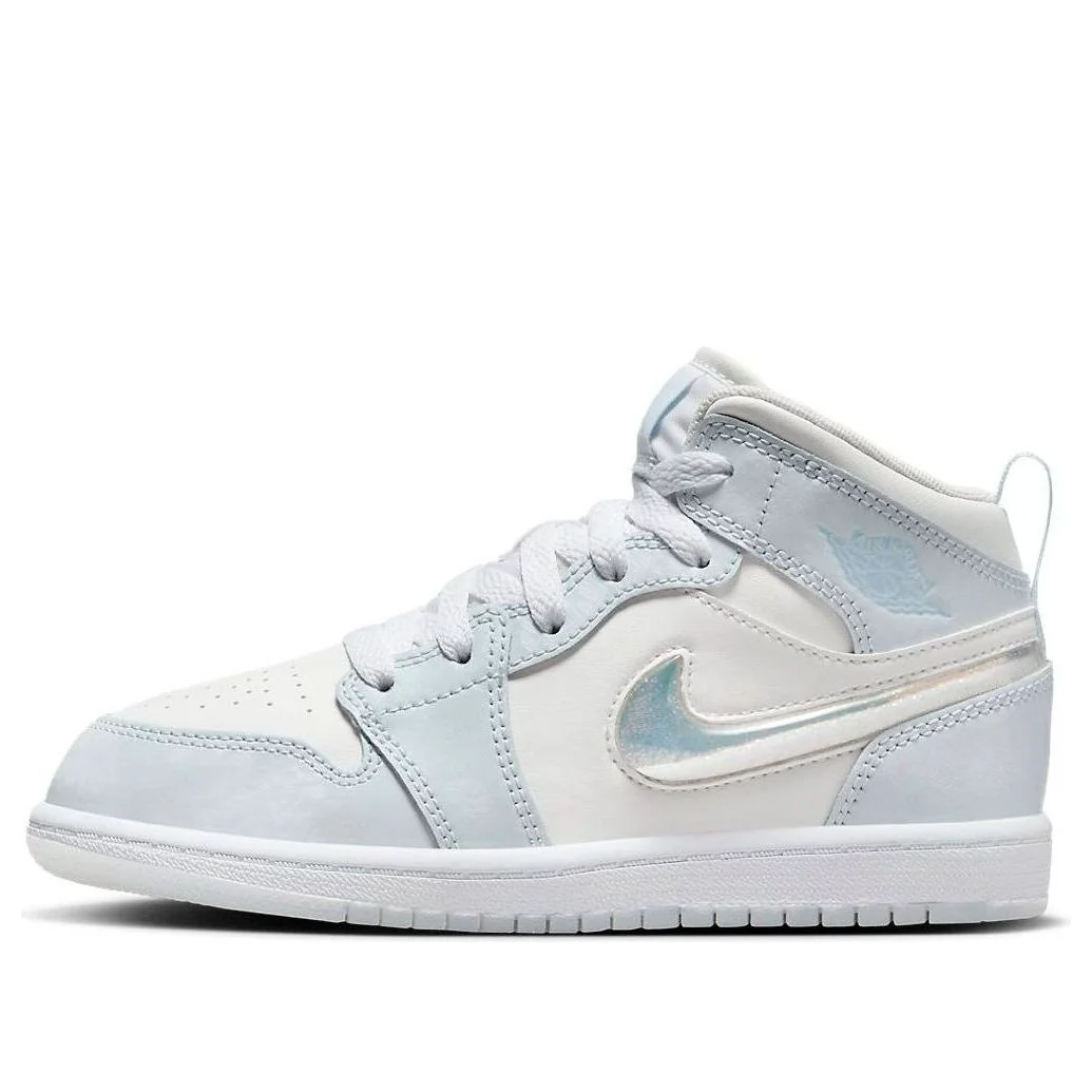 (PS) Air Jordan 1 Mid SE 'Glitter Swoosh' FQ9118-400