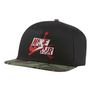 Air Jordan Classic Jumpman Logo Snapback Cap 'Black Camo' CW6396-222