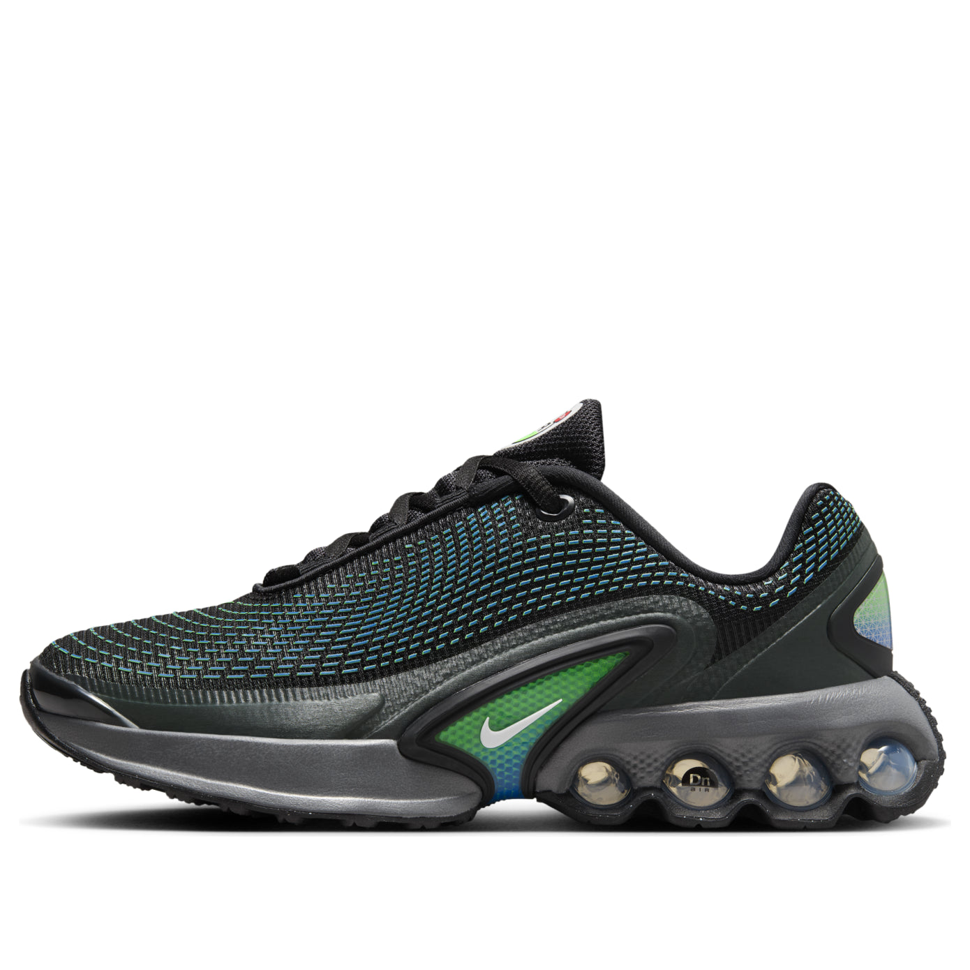 (GS) Nike Air Max Dn 'Black Hyper Cobalt Rage Green' FB8987-010