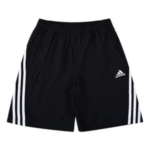 (PS) adidas Aeroready Primegreen 3-Stripes Woven Shorts 'Black' GT9420
