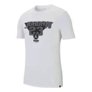 Air Jordan Sportswear AJ9 T-Shirt 'White' 906162-100