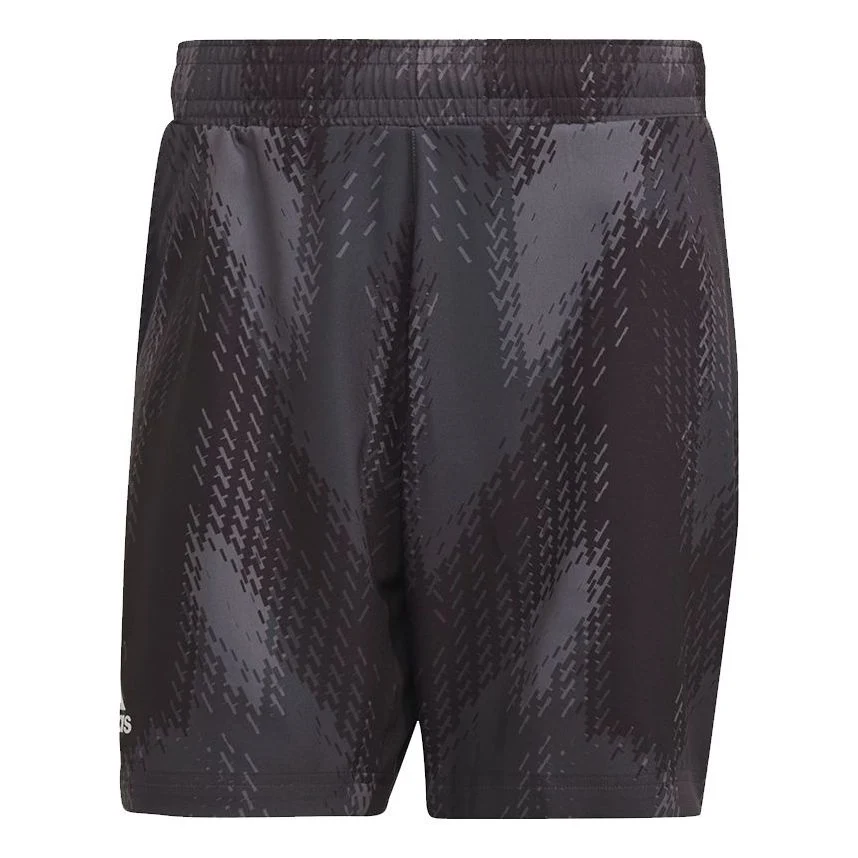adidas Printed Short Tennis Training Sports Shorts Black GS4938