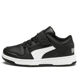 (PS) PUMA Rebound Layup Lo Sl Sneakers White/Black 370492-02