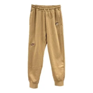 Nike NSW retro double-label knitted trousers 'Brown' DZ6305-258