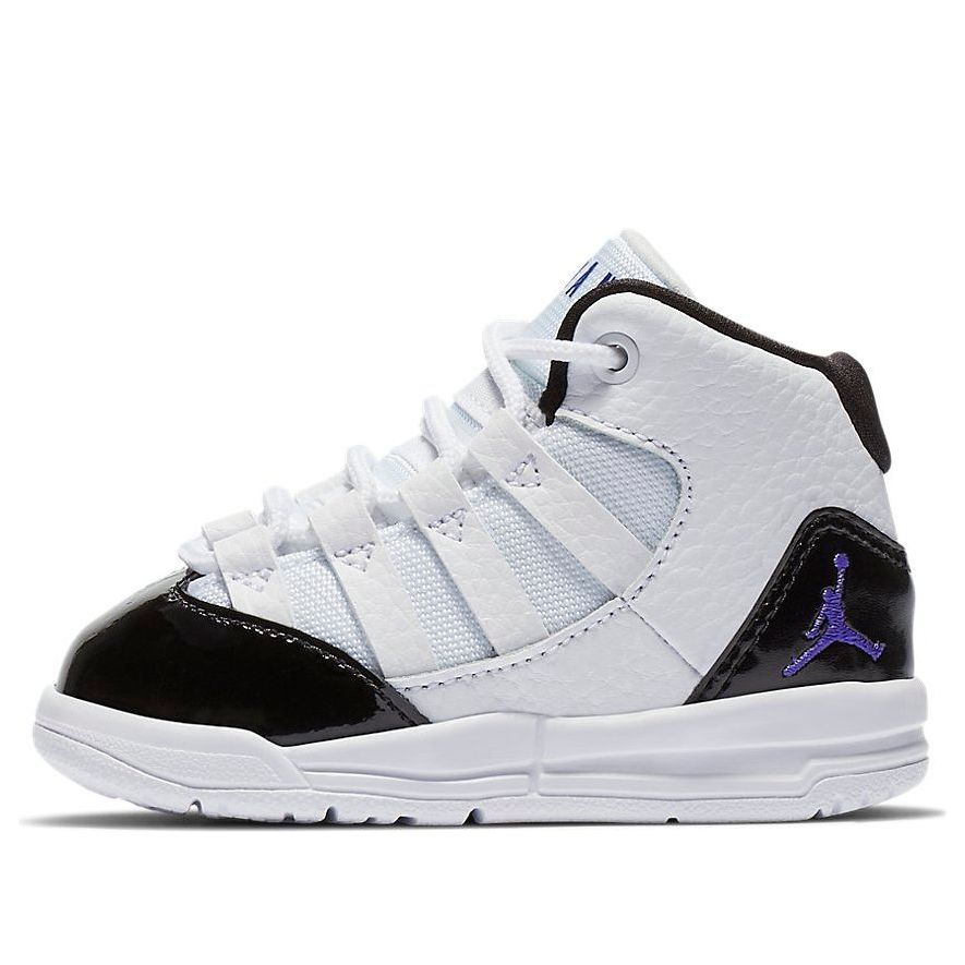 (TD) Air Jordan Max Aura 'White Black Purple' AQ9215-121