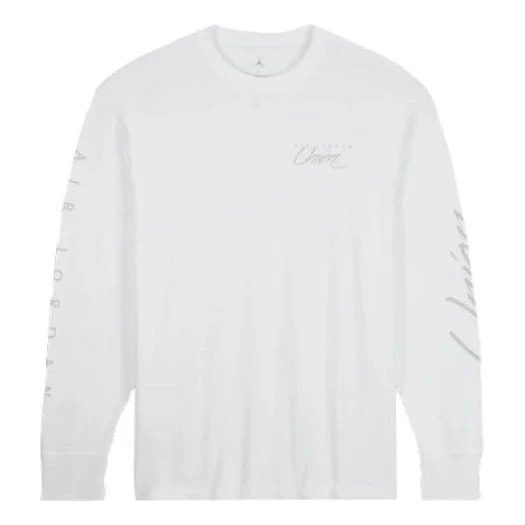 Air Jordan Long-Sleeve T-shirt x Union 'White' DV7342-100