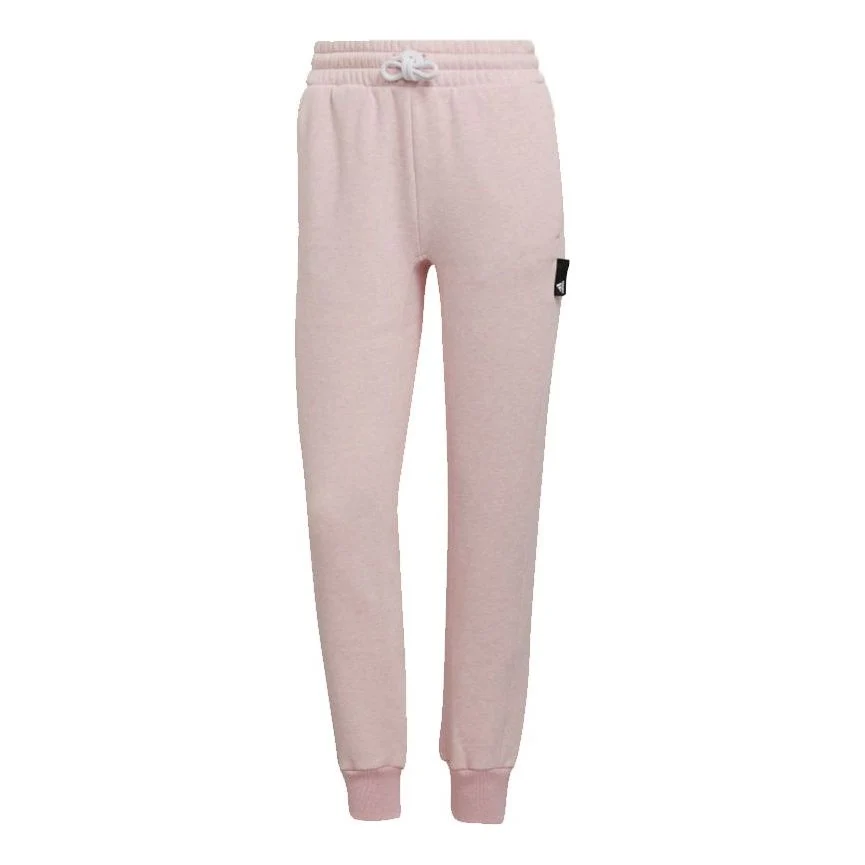 (WMNS) adidas Sportswear Studio Lounge Sweatpants Asia Sizing 'Pink' HE4148