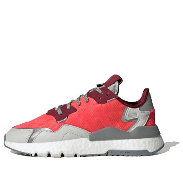 (WMNS) adidas Nite Jogger W 'Shock Red Grey One' EE5912