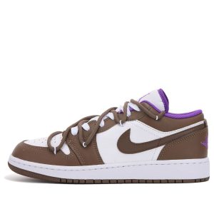 (GS) Nike Air Jordan 1 Low 'Purple Mocha' 553560-215-412348