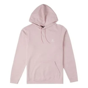 Converse Go-To Embroidered Star Chevron Standard-Fit Pullover Hoodie Asia Sizing 'Pink Sage' 10023874-A28