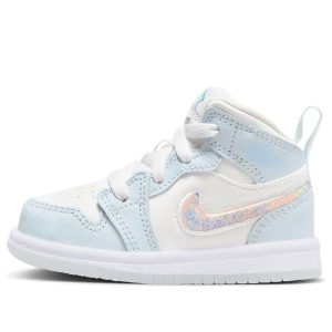 (TD) Air Jordan 1 Mid SE 'Glitter Swoosh' FQ9116-400