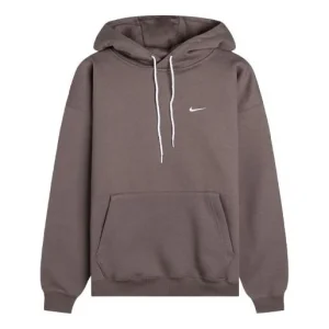 Nike Lab Premium Hoody Embroidery Logo Grey CV0552-040