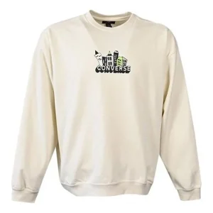 Converse Spring Up Graphic Crew Sweatshirt Asia Sizing 'Egret' 10025464-A01