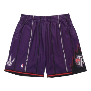 Mitchell & Ness NBA Swingman Shorts Toronto Raptors Road 1998-99 'Dark Purple' SMSHGS18255-TRAPURP98