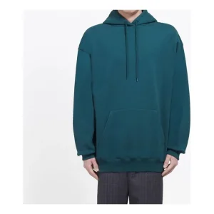 Balenciaga Back Logo Printing Hoodie 'Green' 570811THV793230