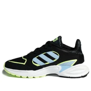 (WMNS) adidas neo 90s Valasion Black/Blue/Green FU9403