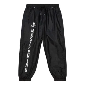 Mitchell & Ness x MasterMind FW22 World Nylon Pants 'Black' PWUP5244-CLBYYPPPBLCK