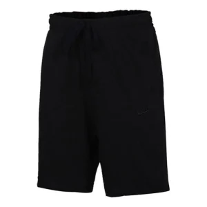 Nike Solid Color Minimalistic Sports Shorts Black 928456-010