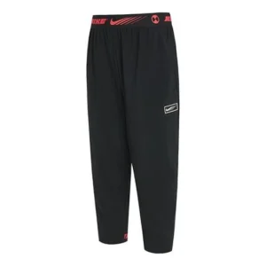 Men's Nike Sport Clash Casual Fitness Training Sports Cropped Pants/Trousers Black CZ1495-010