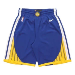 Nike Team Edition SW Golden State Warriors Basketball Shorts 'Blue' 866809-495
