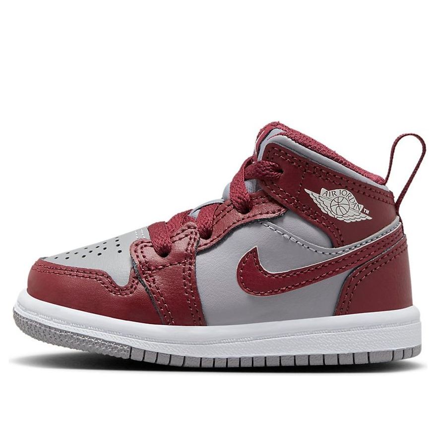 (TD) Air Jordan 1 Mid 'Cherrywood Red' DQ8425-615