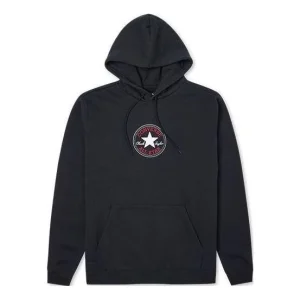 Converse Go-To Chuck Taylor Patch Standard Fit Pullover Hoodie Asia Sizing 'Black' 10024504-A01