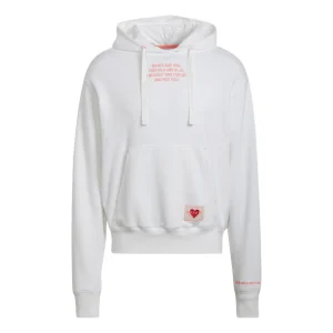 Men's adidas originals V-Day Valentine's Day Series Cotton White HJ9601