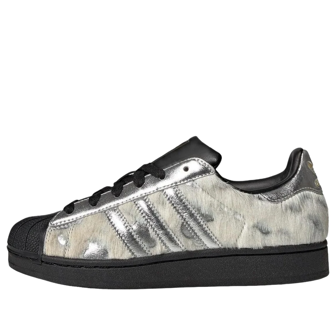(WMNS) adidas Supertar II 'Pony Hair Cream Silver Metallic' KJ4863