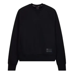 Air Jordan x Fragment Crewneck Sweatshirt 'Black Reflective Silver' DA2989-010
