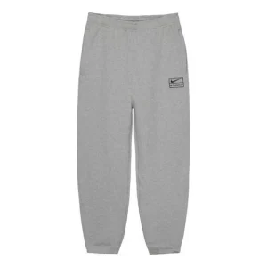 Nike x Stussy Sweatpants Asia Sizing 'Dark Grey Heather' DO9341-063