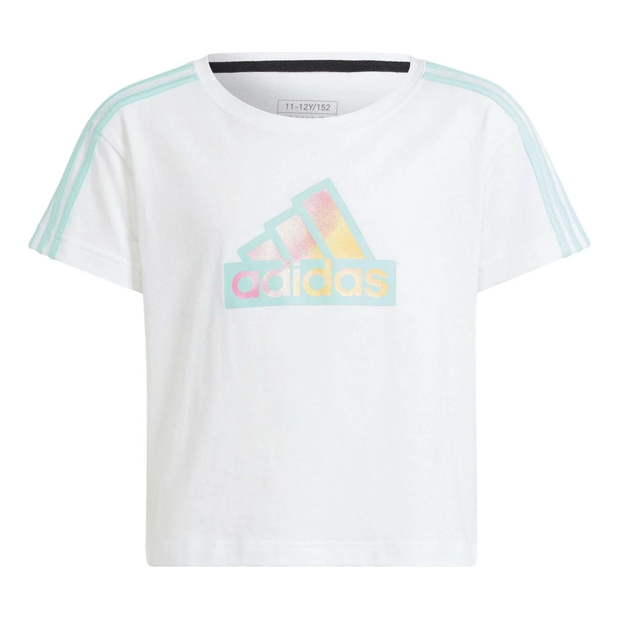 (PS) adidas JAM Sports T-Shirts Asia Sizing 'White Blue' IT5370