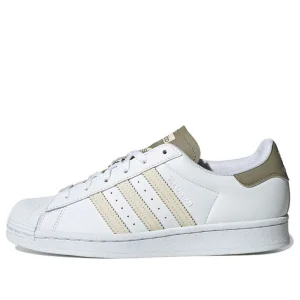 (WMNS) adidas Superstar 'White Olive Green' GW7256