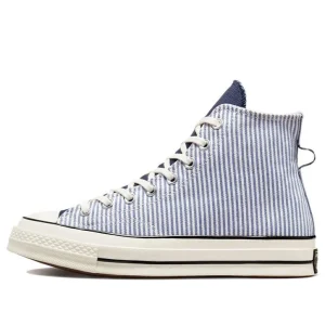 Converse Chuck 70 Hi 'Washed Indigo Hickory Stripes' A00472C