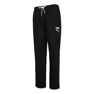 PUMA Regular Track Pants 'Black White' 532040-01