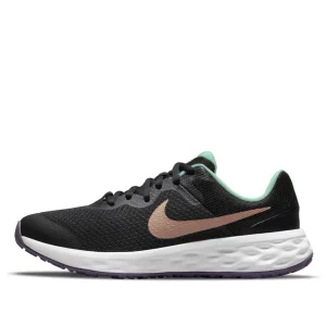 (GS) Nike Revolution 6 'Black Mint Foam' DD1096-005
