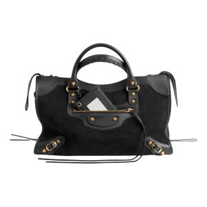 (WMNS) Balenciaga Le City Bag Medium 'Black' 8657602ACJ51000