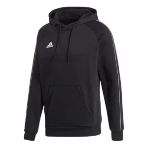 adidas Colorblock Stay Warm Fleece Lined Hooded Long Sleeves Hoodie Men's Black CE9068