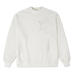 (WMNS) Converse Cozy Utility Crew Asia Sizing 'White' 10025056-A01
