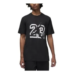 Air Jordan Flight Essentials Tee 'Black White' FB7394-011