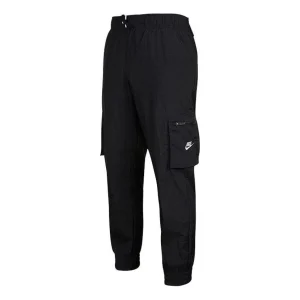 (GS) Nike Sportswear Woven Cargo Pants 'Black' DD6285-010