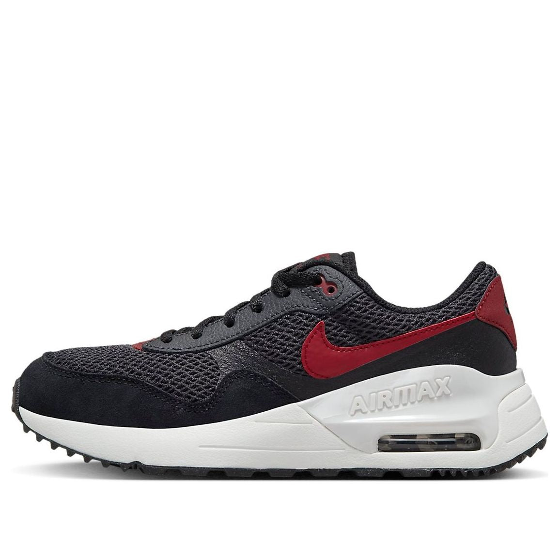 (GS) Nike Air Max SYSTM 'Black Team Red' DQ0284-003