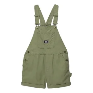 (WMNS) Vans Ground Work Shortalls 'Green' VN0A5LMWAMB