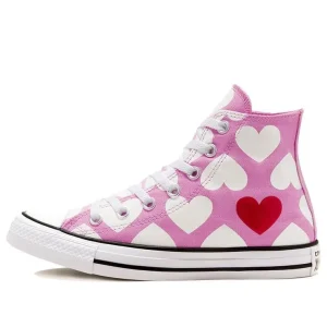 Converse Chuck Taylor All Star High 'Twisted Hearts - Peony Pink' 167347F